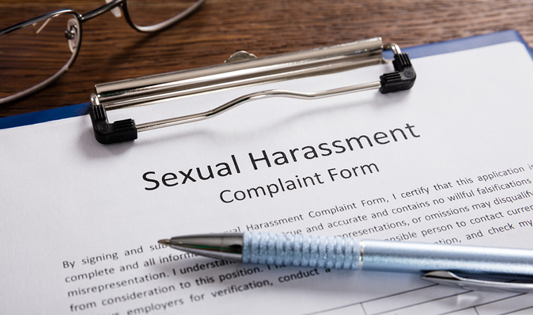 Award for Sexual Harassment Victim