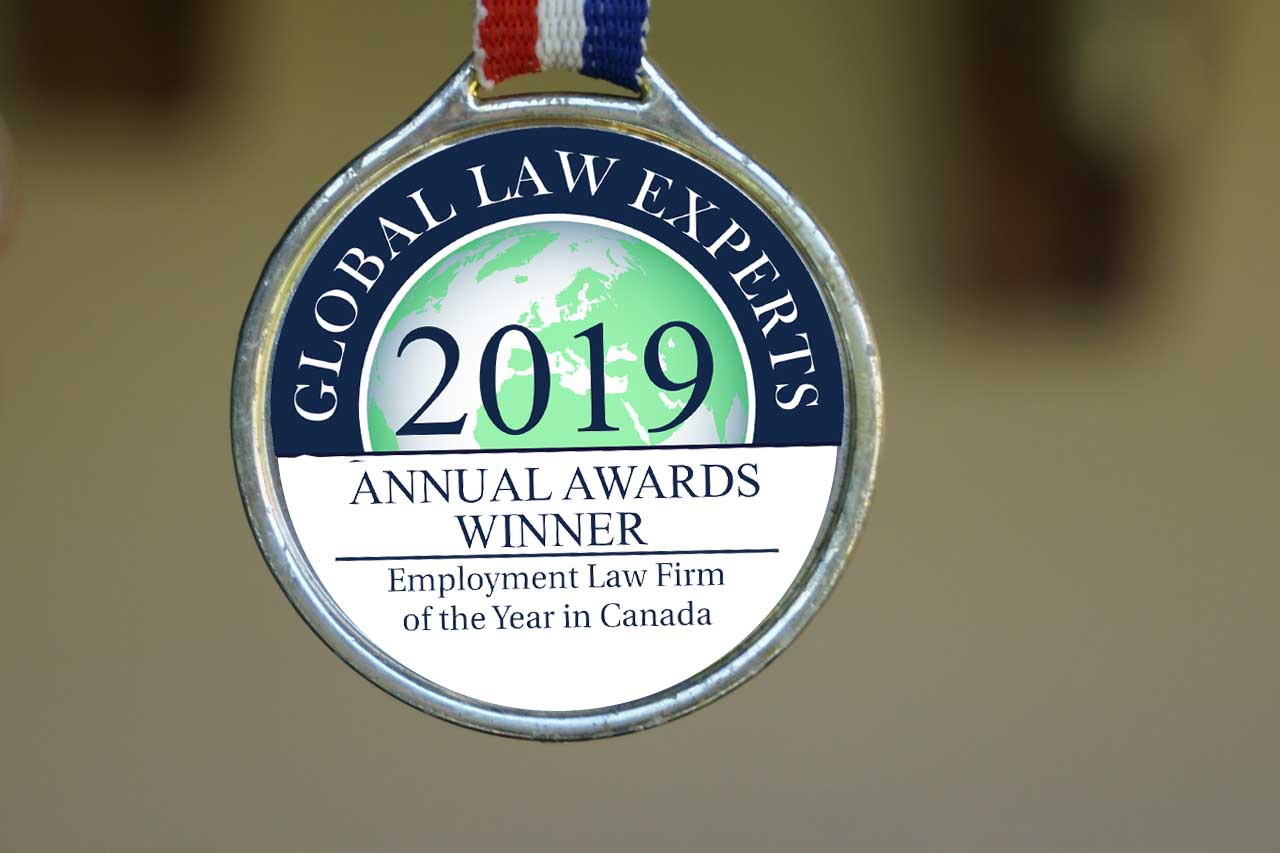 global award winner employment law