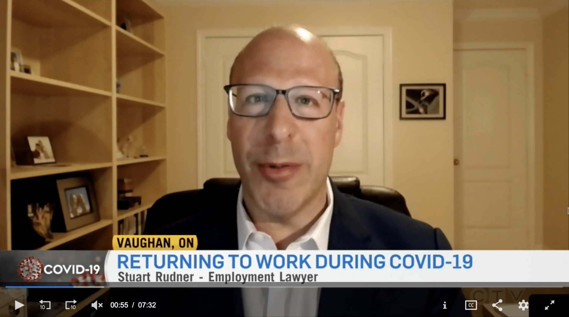 CTV News: Returning to work during COVID-19 – Part 1